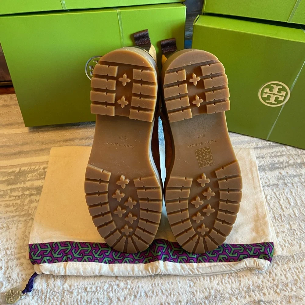 Tory Burch Miller Suede Ankle Boots